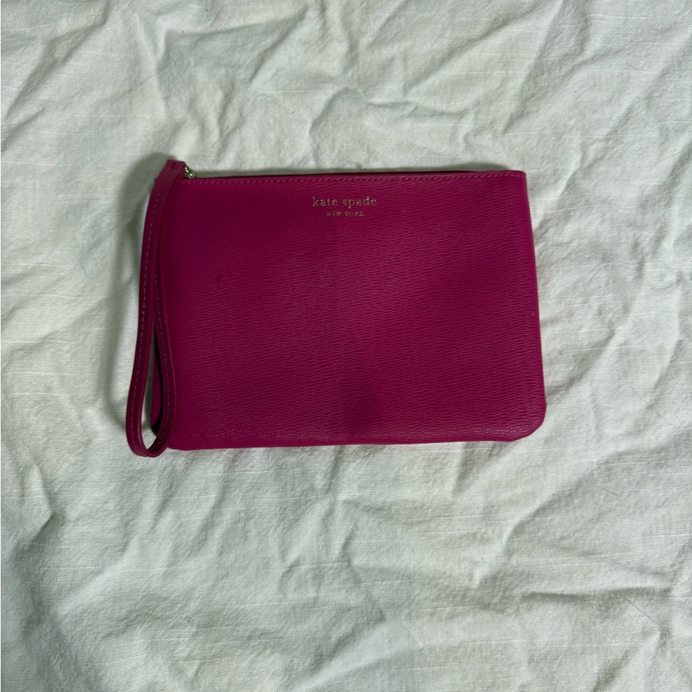 Kate Spade Magenta Wristlet Clutch